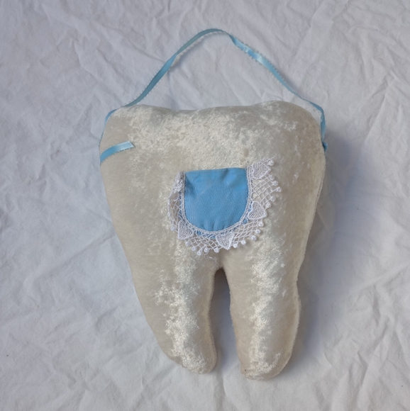 Hand Crafted Other - Tooth Fairy Pillow Keepsake Gift Handmade Girls Boys Childhood Transitions